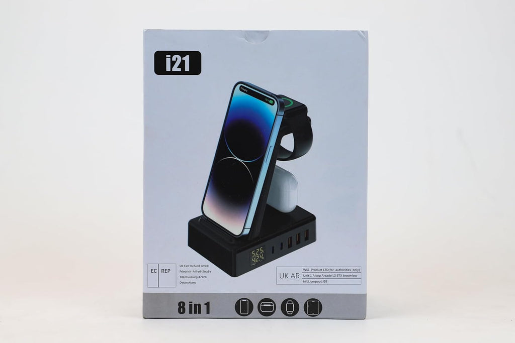 Chargeur sans fil 8 en 1