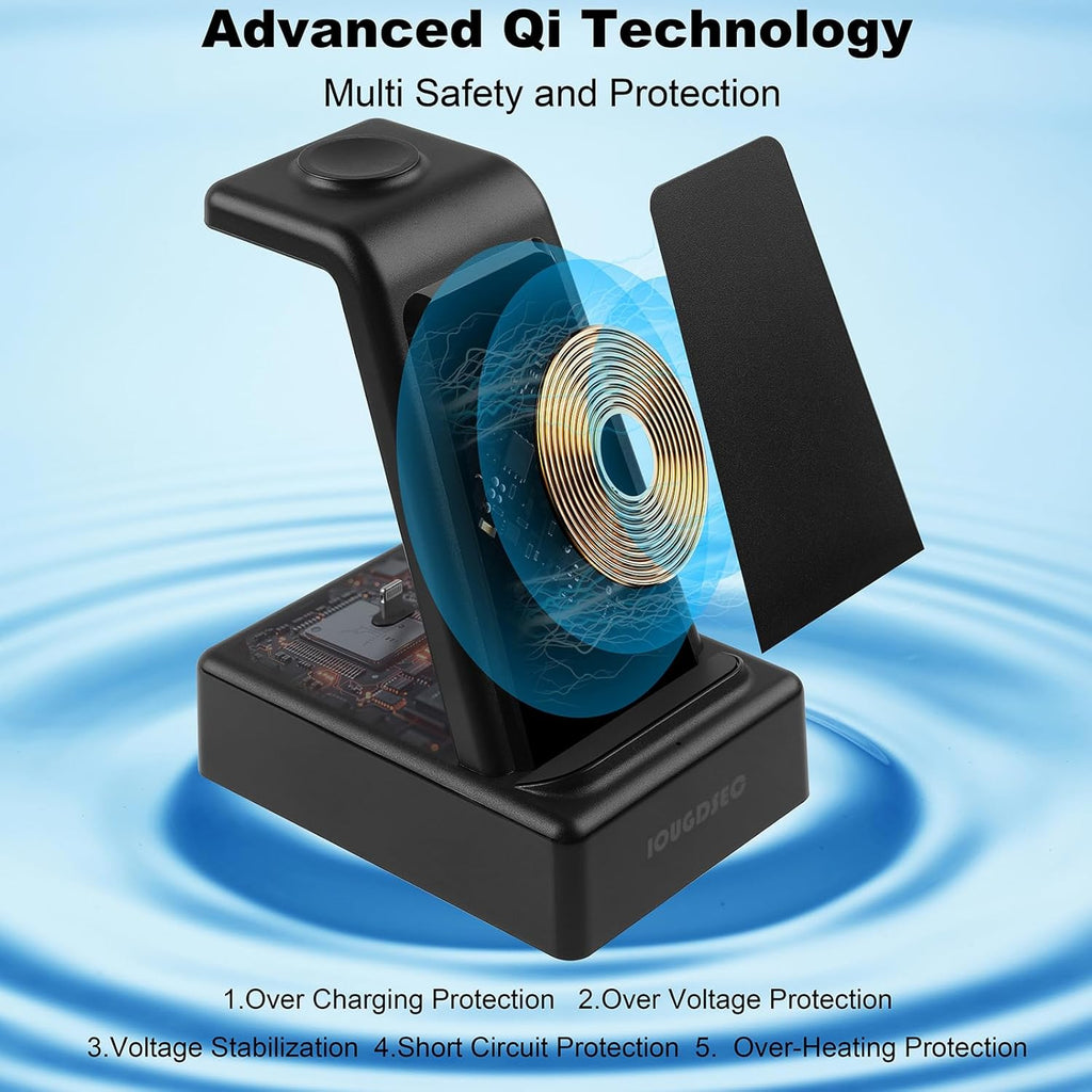 Chargeur sans fil 8 en 1