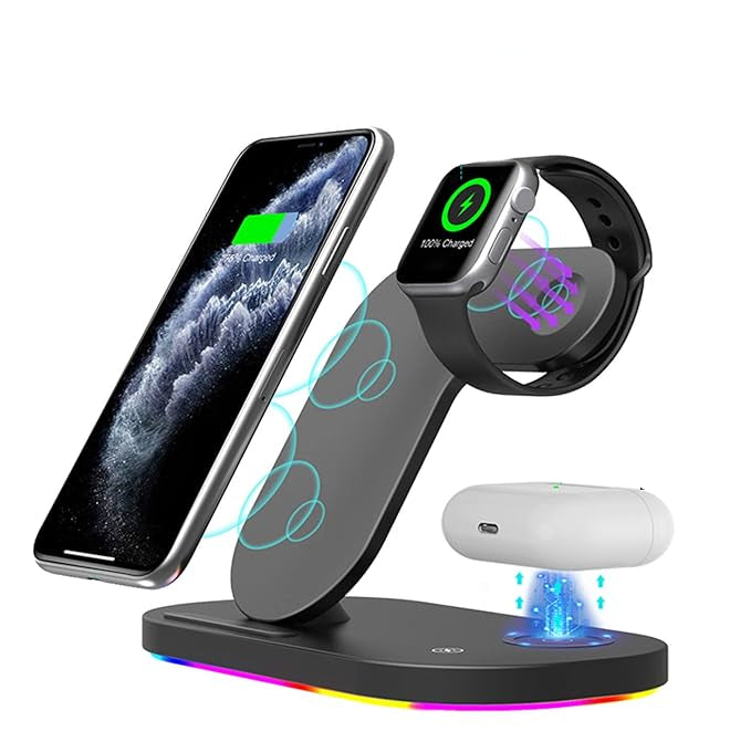 Chargeur sans fil 3 en 1