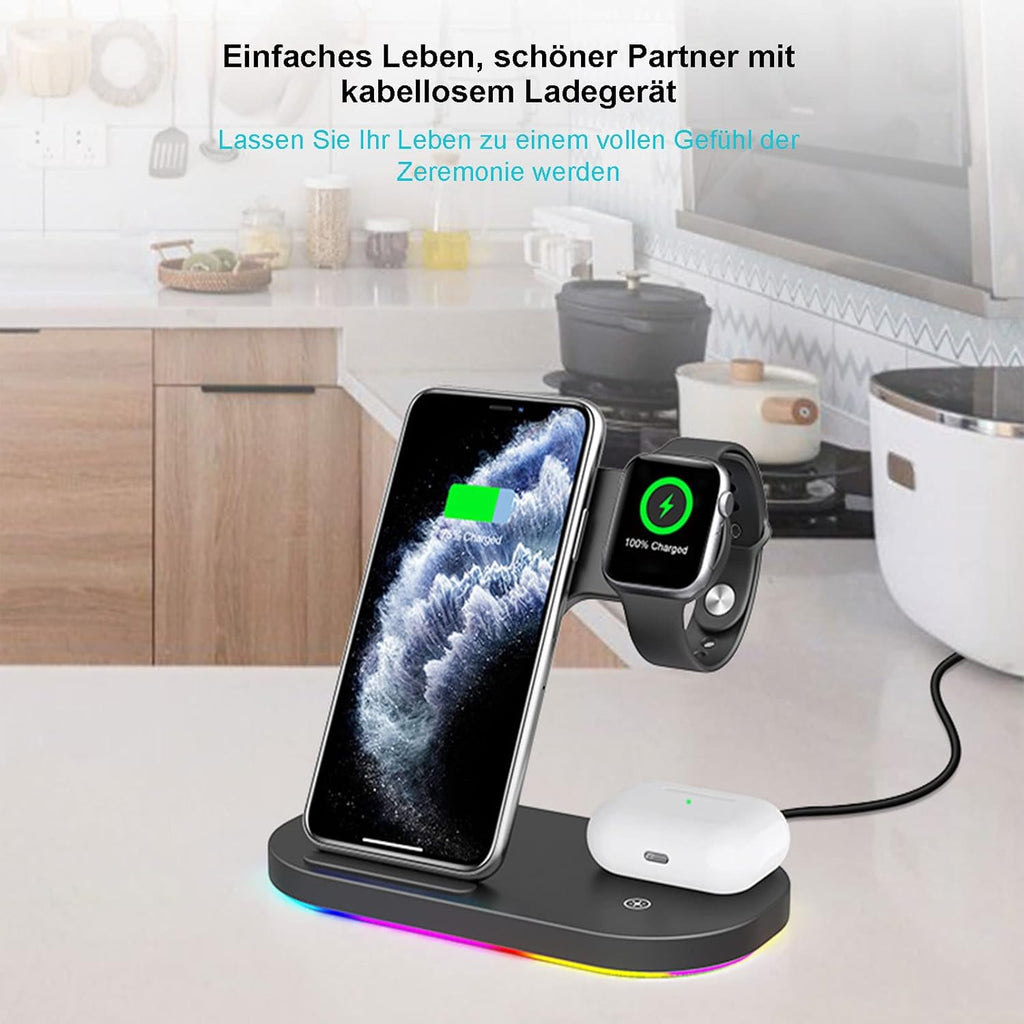 Chargeur sans fil 3 en 1
