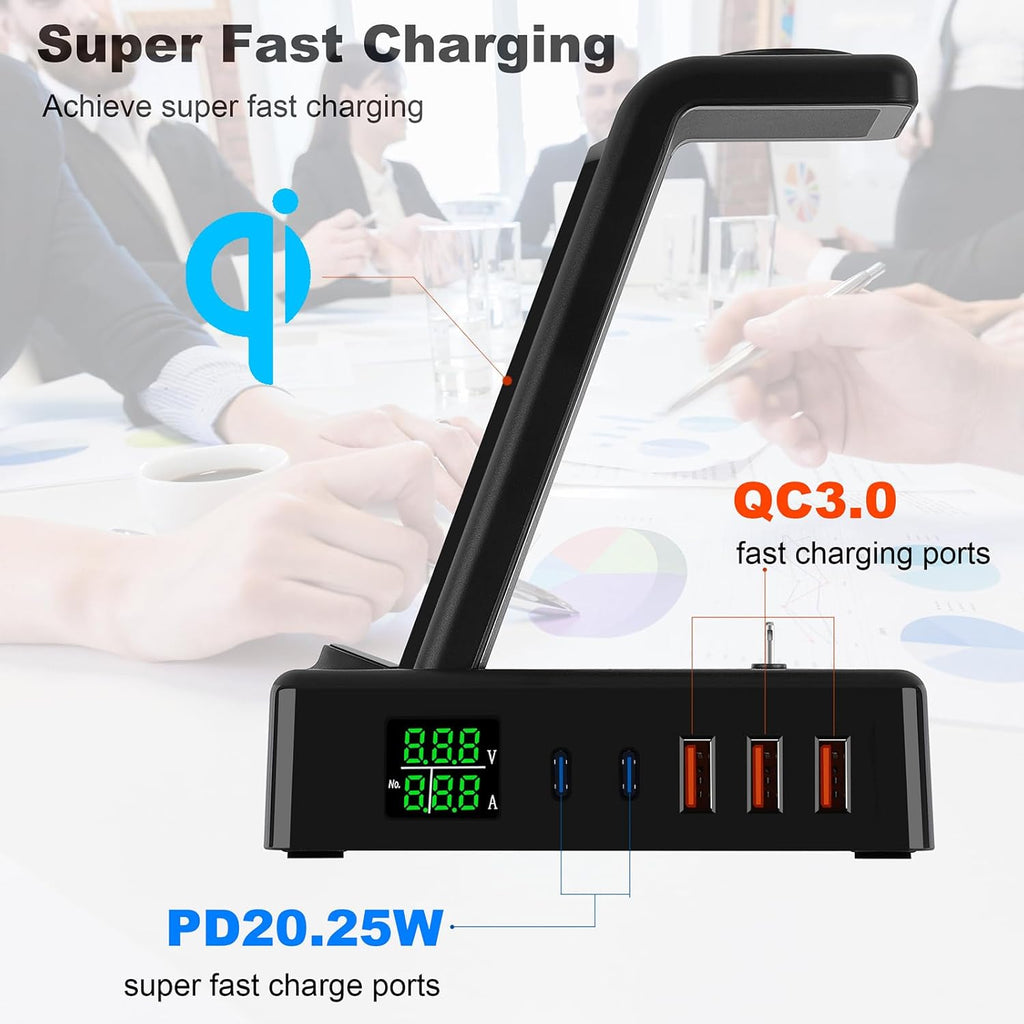 Chargeur sans fil 8 en 1